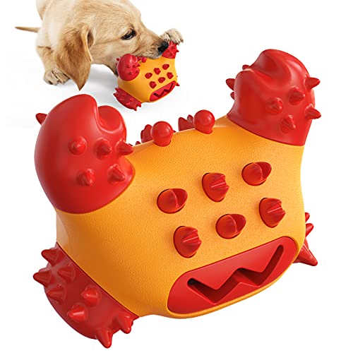 Schwer gepanzerte Krabbe Hund Zähne Schleifen Molar Spielzeug Hundespielzeug (rot) von N\W