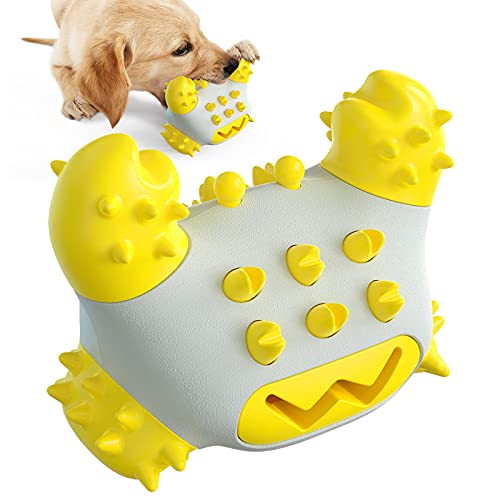 Schwere gepanzerte Krabbe Hund Zähne Schleifen Molar Spielzeug Hund Spielzeug (gelb) von N\W