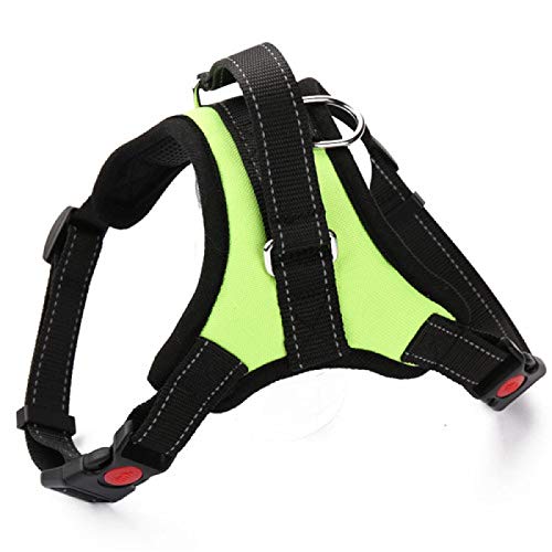 Durable Reflective Dog Harness Large Dog Adjustable Dog Harness Pet Harness Small and Medium Walk Large Dogs Pitbull M 11 von N\X