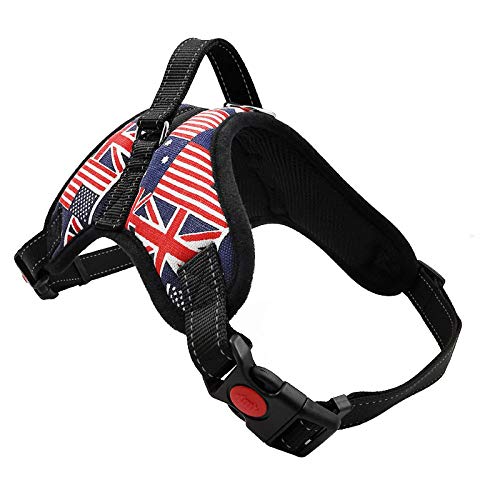 NX Hundegeschirr, explosionsgeschützt, atmungsaktiv, verstellbar, Haustiergeschirr, für Hundeweste, Patch, Outdoor, Spazierengehen, Hundebedarf, Größe S USA NX Hundegeschirr, explosionsgeschützt, atmungsaktiv, verstellbar, Haustiergeschirr, für Hundeweste, Patch, Outdoor, Spazierengehen, Hundebedarf, Größe S USA von N\X