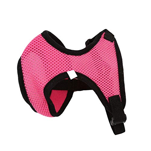 NX Verstellbares, bequemes, weiches, atmungsaktives Hundegeschirr, Haustierweste, Seil, Brustgurt, Leine, Halsband, Leine, Plüschgeschirr, Haustierbedarf, Größe S, Rosa NX Verstellbares, bequemes, weiches, atmungsaktives Hundegeschirr, Haustierweste, Seil, Brustgurt, Leine, Halsband, Leine, Plüschgeschirr, Haustierbedarf, Größe S, Rosa von N\X