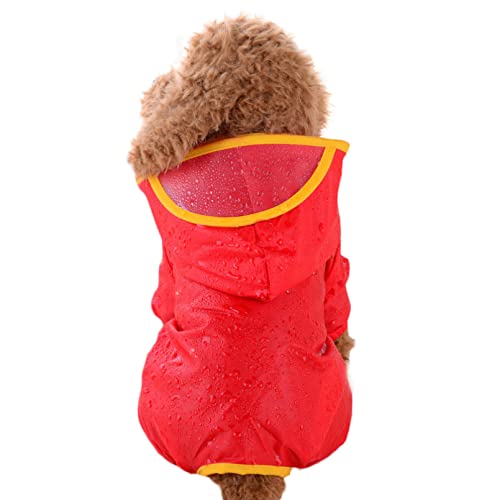 Kleidung für Haustiere Haustier Regenmantel wasserdichte Hundebekleidung Mit Kapuze Haustierbekleidung Hund Kleine Hundebekleidung von N \ A