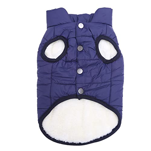 Kleidung für Haustiere Kleine Große Hundebekleidung Winterhundeweste Jacke Warme Fleece-Haustierjacke Bulldog-Kleidung von N \ A
