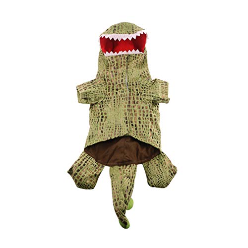 N / A Haustier Hund Halloween-kostüme, Krokodil Kleidung Kleidung für Kleine Hunde und Katzen Cosplayen Outfits Zubehör Halloween von N / A