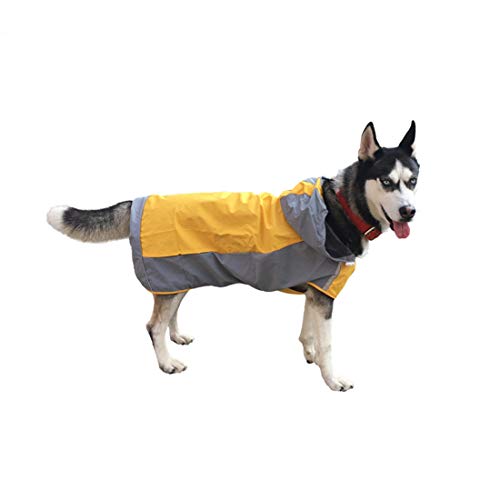 N / A Haustier Hund Schutz Regen Getriebe Hund Regenmantel Mit Kapuze Leichte Outdoor-haustierkleidung Für Kleine, Mittlere Große Hunde von N / A