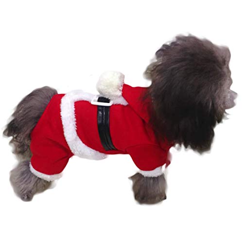 N / A Haustier-Hund Weihnachtskostüme, Upstraight Kleidung Cosplay Zubehör für Kleine Hunde und Katzen Cosplay Dekoration Outfits Weihnachten von N / A