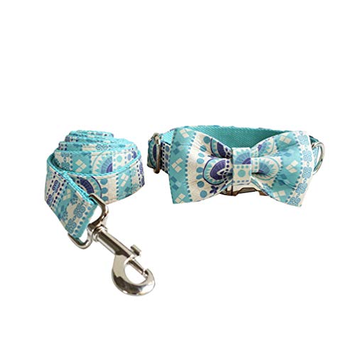 N / A Pet Soft Bequeme Leine und Kreative Stil Haustiere Fliege Halsband für Hunde und Katzen (Style#2, L) von N / A
