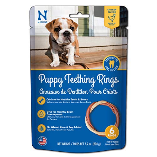 N-Bone Puppy Teething Ring Chicken Flavor (6 Rings) by N-Bone von N-Bone