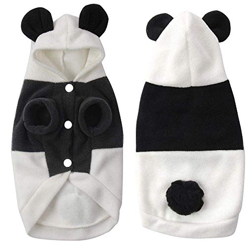 Haustier Panda Kostüm, lustige süße Haustier Hund Katze Kleidung Suite Outfit für Halloween Weihnachten Urlaub verkleiden Sich Cosplay Jeans Bekleidung Outfit Uniform, S sehr praktisch und beliebt von N-K
