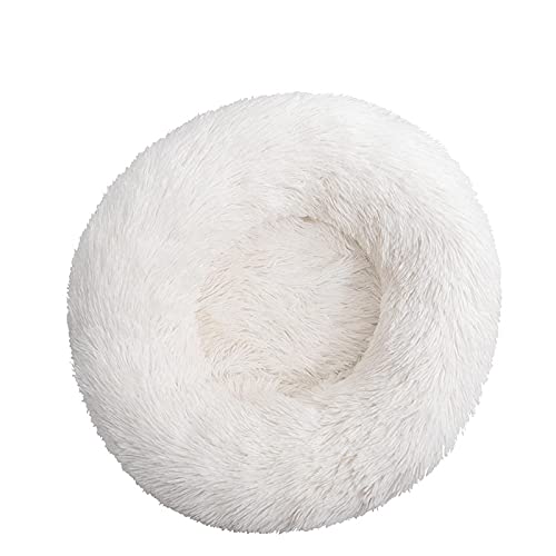 Hundebett aus 100 % Baumwolle, lang, waschbar, atmungsaktiv, hält warm, für den Innenbereich, weiches Hundesofa für kleine, mittelgroße und große Hunde, 60 cm, Weiß Hundebett aus 100 % Baumwolle, lang, waschbar, atmungsaktiv, hält warm, für den Innenbereich, weiches Hundesofa für kleine, mittelgroße und große Hunde, 60 cm, Weiß von N-X