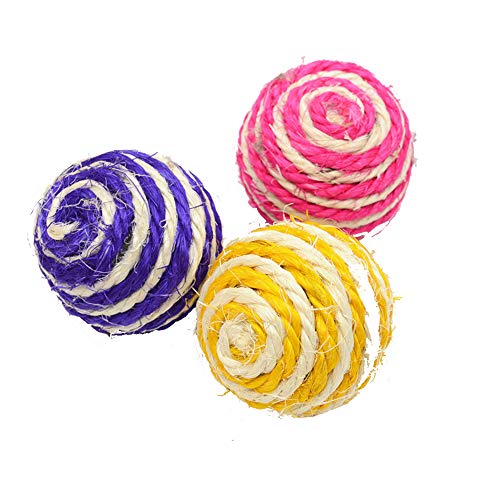 PULABO Haustier Katzenspielzeug Katze Sisal Seil Ball Haustier Interaktives Spielzeug Katze Kauen Teaser Spielzeug Kätzchen Verfolgungsjagd Spielzeug 1 STÜCKE Kostengünstig und Langlebig robust PULABO Haustier Katzenspielzeug Katze Sisal Seil Ball Haustier Interaktives Spielzeug Katze Kauen Teaser Spielzeug Kätzchen Verfolgungsjagd Spielzeug 1 STÜCKE Kostengünstig und Langlebig robust von N-brand