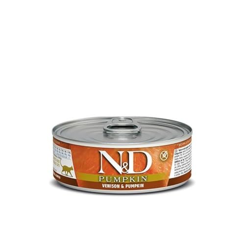 N&D Cat Venison & Pumpkin 70 GR, Schwarz von N&D(ナチュラル&デリシャス)