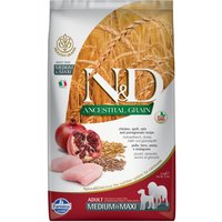 Farmina N&D Ancestral Grain Adult Medium & Maxi mit Huhn & Granatapfel - 2 x 12 kg von N&D Ancestral Grain Dog
