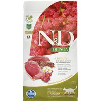 Farmina N&D Quinoa Urinary Ente, Quinoa, Cranberry & Kamille Adult - 1,5 kg von N&D Quinoa Cat