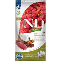 Farmina N&D Quinoa Skin & Coat Medium/Maxi Ente, Kokosnuss & Kurkuma - 2 x 7 kg von N&D Quinoa Dog