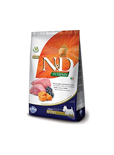 N&D Farmina Grain Free Lamb & Blueberry with Pumpkin Adult Mini - 800g von N&D