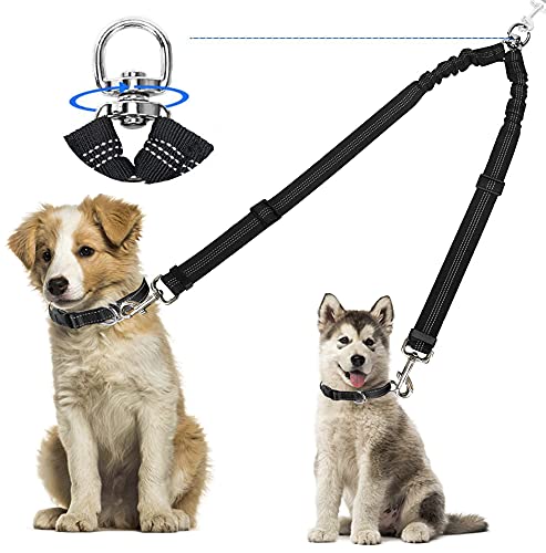 Kelivi hundeleine für Zwei Hunde,Kein Verwirren,360°Drehungsfreie,Hundeleine Reflektierend Verstellbar,Spazieren Leine Hundeleine für 2 Hund,Doppelleine für Klein & Große Hunde(Groß) Kelivi hundeleine für Zwei Hunde,Kein Verwirren,360°Drehungsfreie,Hundeleine Reflektierend Verstellbar,Spazieren Leine Hundeleine für 2 Hund,Doppelleine für Klein & Große Hunde(Groß) von Kelivi