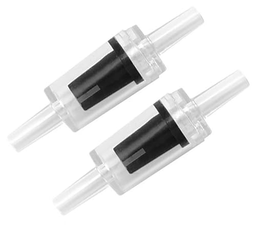 NACX Aquarium-Rückschlagventile, Rückschlagventil für Aquarien, Rückschlagventil, 20 Stück (schwarz) von NACX