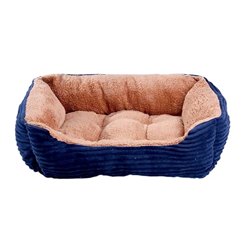 NADCFN Katzenbett Bett für Hund, Katze, Zwinger, mittelgroß, klein, Hundesofa, Kissen, Hundebett, Haus, Heimtierbedarf Hundematte(Cat Dog Bed 03,XXL(90X65X17CM)) von NADCFN