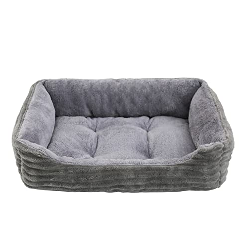 NADCFN Katzenbett Bett für Hund, Katze, Zwinger, mittelgroß, klein, Hundesofa, Kissen, Hundebett, Haus, Heimtierbedarf Hundematte(Cat Dog Bed 04,M (58X45X14CM)) von NADCFN