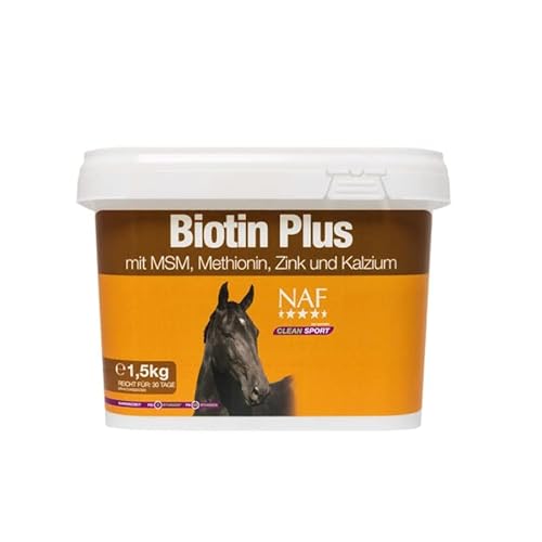 NAF Zusatzfuttermittel Biotin Plus Größe 1,5 kg NAF Zusatzfuttermittel Biotin Plus Größe 1,5 kg von NAF