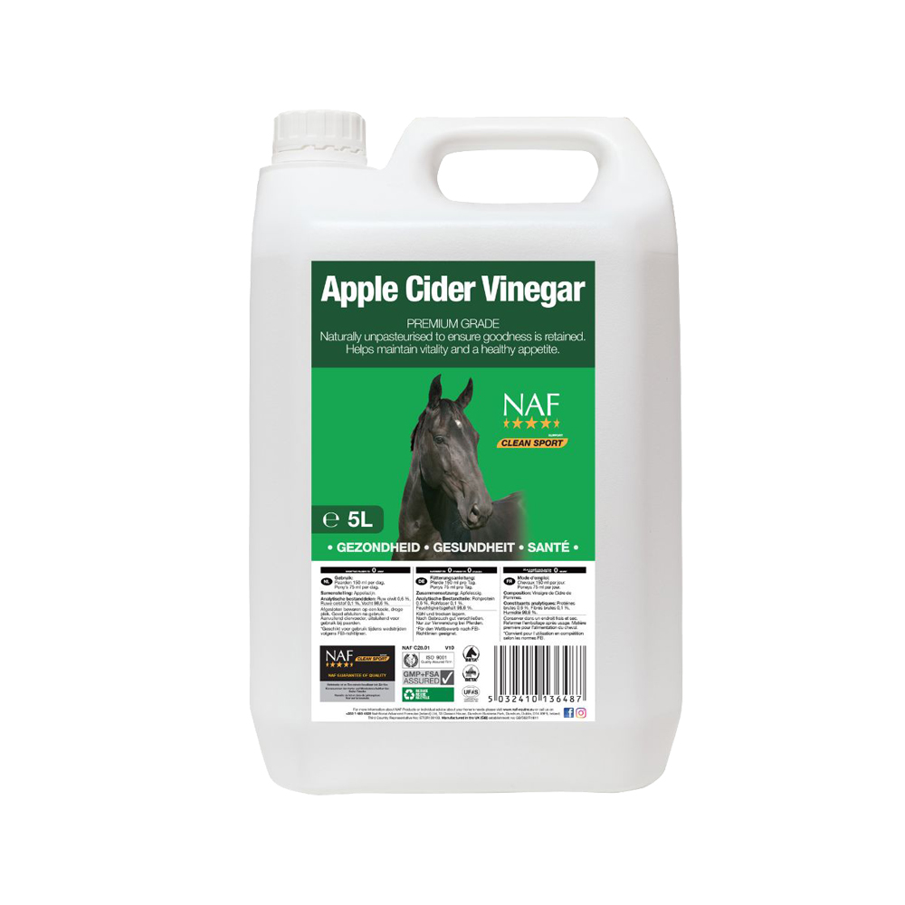 NAF Apple Cider Vinegar - 5 Liter NAF Apple Cider Vinegar - 5 Liter von NAF Equine