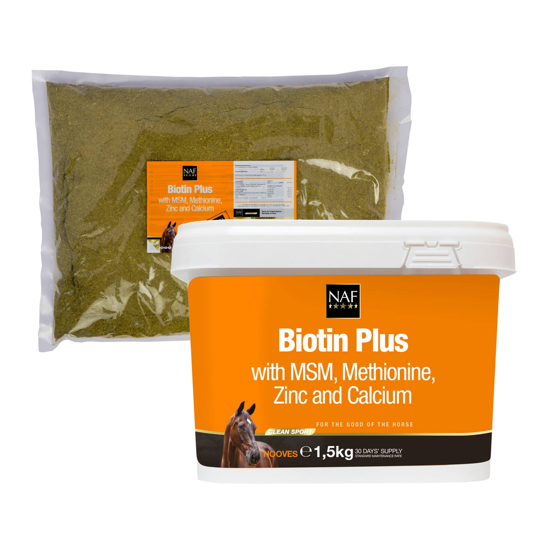 NAF Biotin Plus - 1,5 kg NAF Biotin Plus - 1,5 kg von NAF Equine