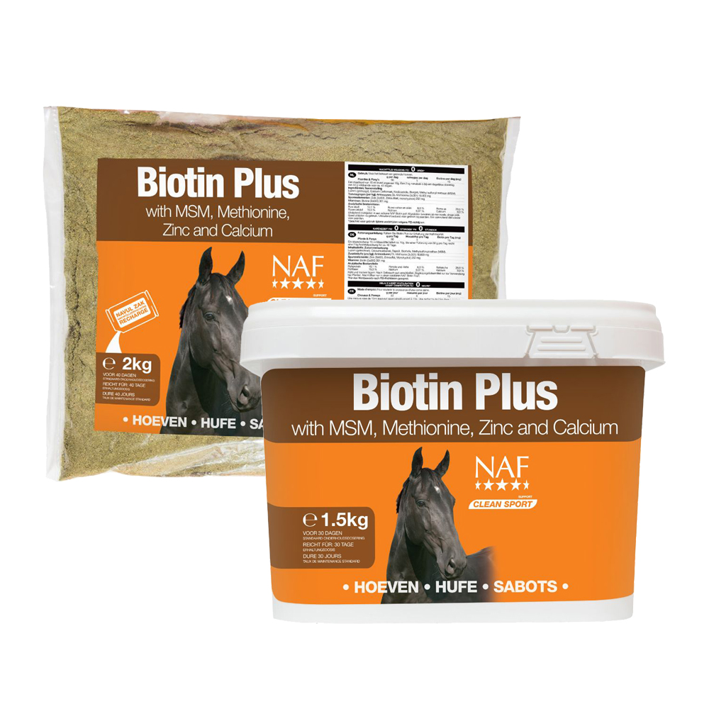 NAF Biotin Plus - 1,5 kg von NAF Equine