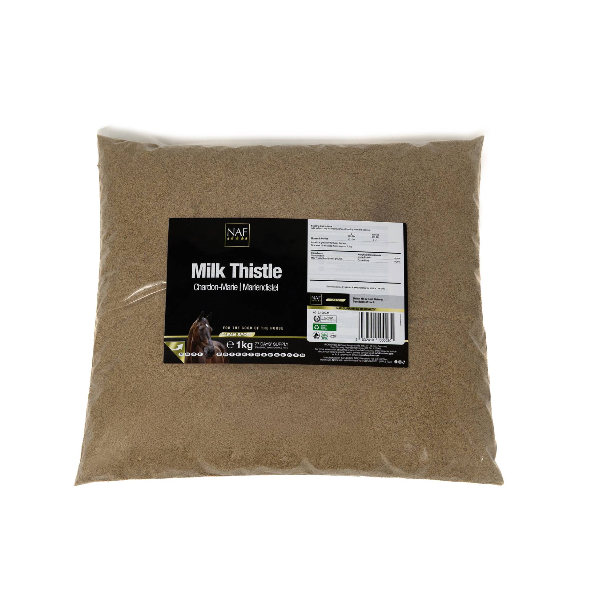 NAF Milk Thistle - 1 kg NAF Milk Thistle - 1 kg von NAF Equine