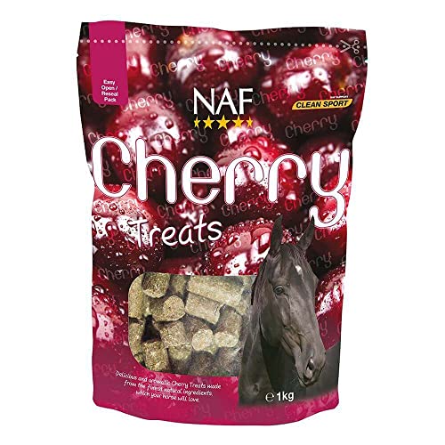 NAF Cherry 1kg Horse Treats 1kg Brown von NAF