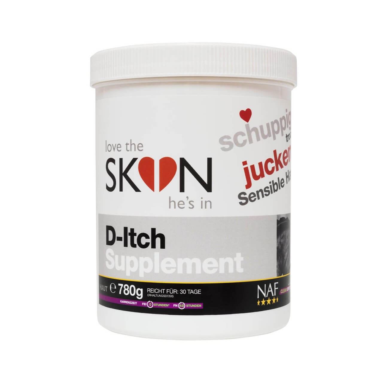Naf D-Itch Supplement 780g bei Hautproblemen Naf D-Itch Supplement 780g bei Hautproblemen von NAF