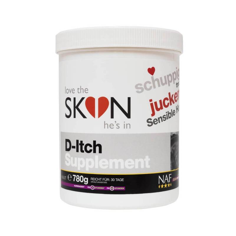 Naf D-Itch Supplement 780g bei Hautproblemen Naf D-Itch Supplement 780g bei Hautproblemen von NAF