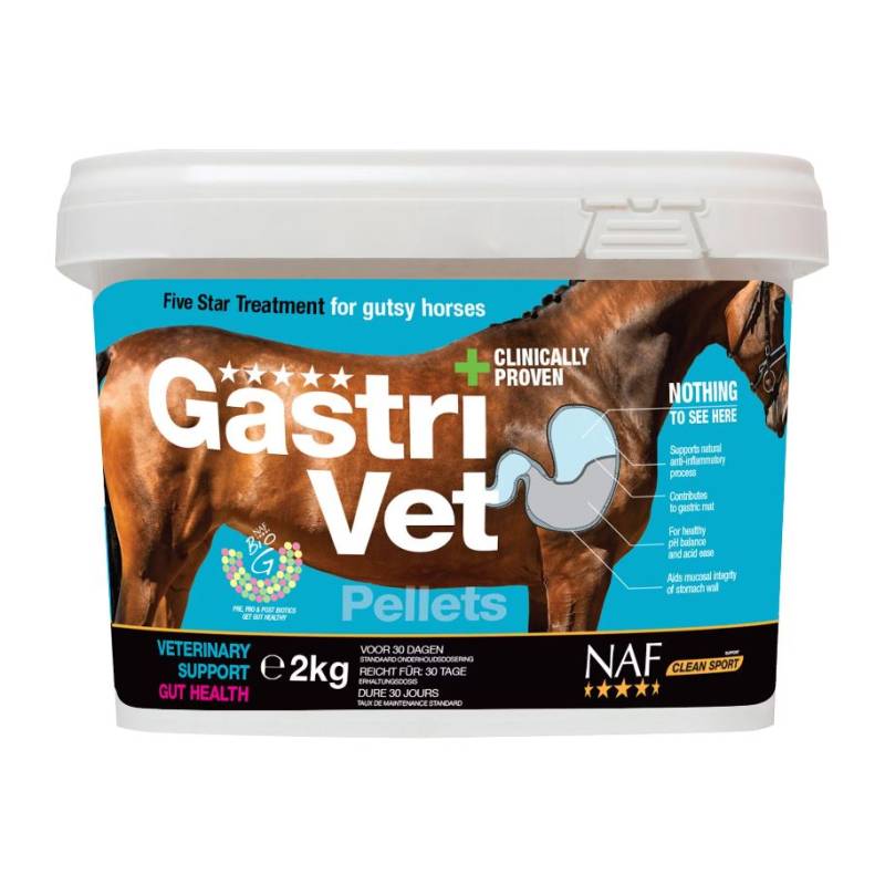 Naf GastriVet Pellets 2kg Natürlicher Magenschutz Naf GastriVet Pellets 2kg Natürlicher Magenschutz von NAF