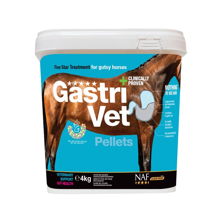 Naf GastriVet Pellets 4kg Natürlicher Magenschutz Naf GastriVet Pellets 4kg Natürlicher Magenschutz von NAF
