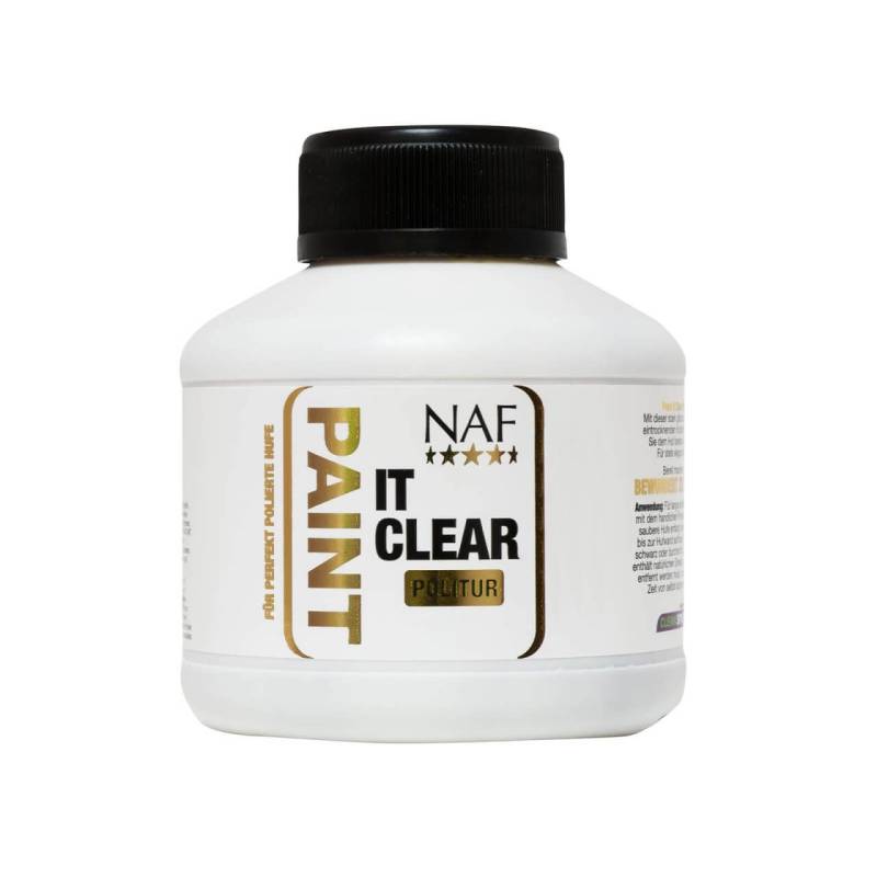 Naf Paint it Clear 250ml farblose Hufpolitur Naf Paint it Clear 250ml farblose Hufpolitur von NAF