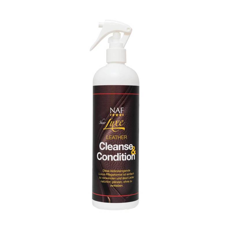 Naf Sheer Luxe Leather Cleanse & Condition 500ml Lederpflege-Spray Naf Sheer Luxe Leather Cleanse & Condition 500ml Lederpflege-Spray von NAF