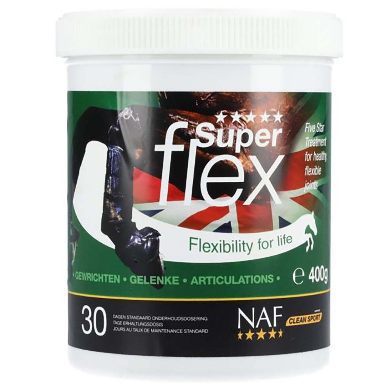 Naf Superflex 400g für die Gelenke Naf Superflex 400g für die Gelenke von NAF