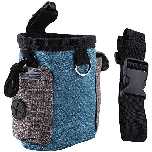 NALCY Futterbeutel für Hunde, Trainingstasche für Hünde Snack Tasche Abnehmbare Hundetraining Treat Pouch Futtertasche für Hundetraining und Ausbildung von NALCY