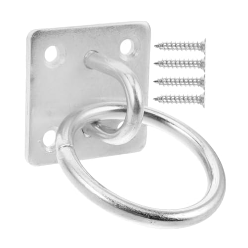 NAMOARLY Block Tie Ring für Pferde mit Schrauben Anbindering für Stall und Waschplatz Vielseitig Einsetzbar für Anbinden Training und Pflege von NAMOARLY Block Tie Ring für Pferde mit Schrauben Anbindering für Stall und Waschplatz Vielseitig Einsetzbar für Anbinden Training und Pflege von von NAMOARLY