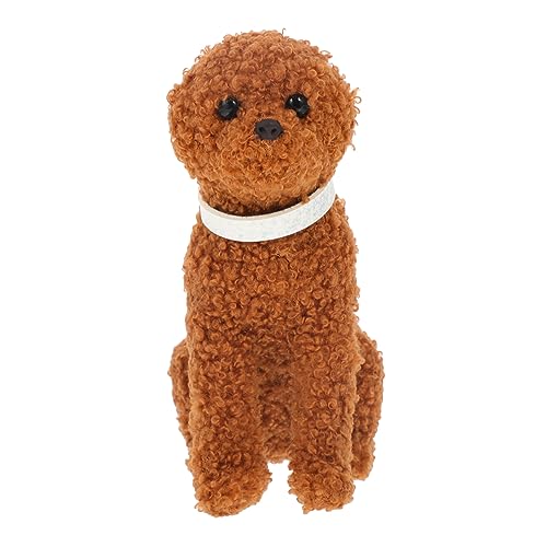 NAMOARLY Cartoon Plüschspielzeug Spielzeughund Mit Realistischer Figur Hundeschmuck Plastik Brown NAMOARLY Cartoon Plüschspielzeug Spielzeughund Mit Realistischer Figur Hundeschmuck Plastik Brown von NAMOARLY
