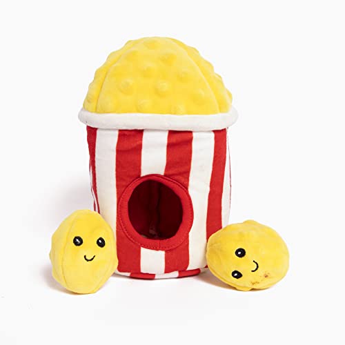 NANDOG Pet Gear Interaktives Haustier-Plüsch-Spielzeug für Hunde (POP Corn Bucket) von NANDOG