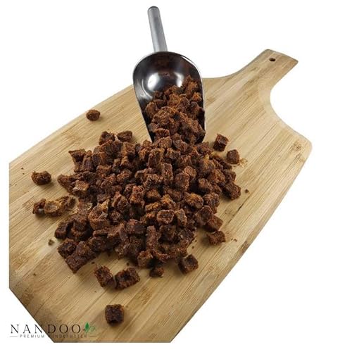 NANDOO Premium Hundefutter Mini-Würfel 100% Makrele 500g von NANDOO Premium Hundefutter