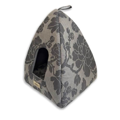 Nani's Elegantes Versteck Haustierbett – Katze, Hund, super weich, elegantes Haustierhaus Nani's Elegantes Versteck Haustierbett – Katze, Hund, super weich, elegantes Haustierhaus von NANI'S Pet Collection