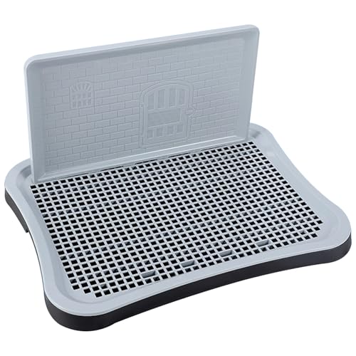 Hundeköpfchen, 20x16 Zoll spritzsicherer Hundetoilette mit Wand- und Urin-Trog, abnehmbar und leicht zu reinigen Haustiervorräte für Zuhause, Haustiergeschäft Hundeköpfchen, 20x16 Zoll spritzsicherer Hundetoilette mit Wand- und Urin-Trog, abnehmbar und leicht zu reinigen Haustiervorräte für Zuhause, Haustiergeschäft von NASSMOSSE