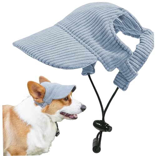 Hundesonnenhut, verstellbare Hundebaseballkappe mit Ohrlöchern, Haustierversorgungen für Picknick im Freien, Reisen, Gehen, Wandern Hundesonnenhut, verstellbare Hundebaseballkappe mit Ohrlöchern, Haustierversorgungen für Picknick im Freien, Reisen, Gehen, Wandern von NASSMOSSE