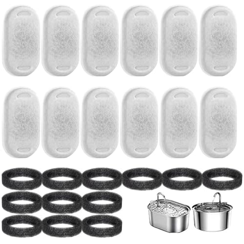 NASSMOSSE 12 Set Cat Water Fountain Filter & Schwämme, sichere und praktische Wasserbrunnen -Filter und Spong -Ersatz NASSMOSSE 12 Set Cat Water Fountain Filter & Schwämme, sichere und praktische Wasserbrunnen -Filter und Spong -Ersatz von NASSMOSSE