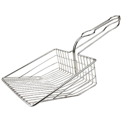 NASSMOSSE Katzenstreu Schaufel großer und Schwerer Eisenstreu Schaufel mit ergonomischem Griff Easy Wäsche hohl aus dem Poop- für Zuhause NASSMOSSE Katzenstreu Schaufel großer und Schwerer Eisenstreu Schaufel mit ergonomischem Griff Easy Wäsche hohl aus dem Poop- für Zuhause von NASSMOSSE