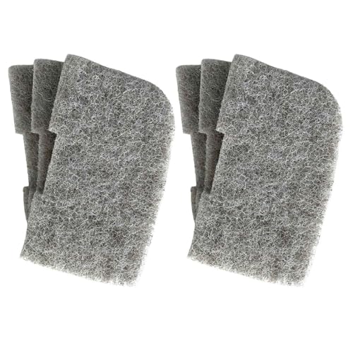 NATEFEMIN Ammoniakentferner-Pads, Ersatz-Ammoniak-Filtermedien für Fluval 306/307/406/407, 6 Stück von NATEFEMIN