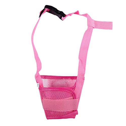NATHA Hundesicherheitsmaulkorb Verstellbar BeißEnd Bellend Kauend, Rosa XL NATHA Hundesicherheitsmaulkorb Verstellbar BeißEnd Bellend Kauend, Rosa XL von NATHA