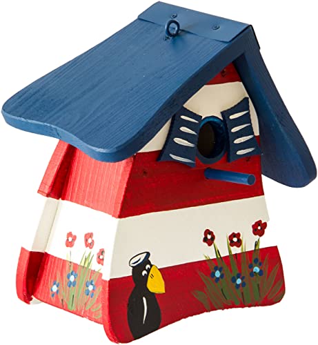 Nistkasten Leuchtturm rot/weiß, Vogelhaus aus Holz, Vogelhäuschen für Wildvögel, Nistvilla, Vogelvilla Nistkasten Leuchtturm rot/weiß, Vogelhaus aus Holz, Vogelhäuschen für Wildvögel, Nistvilla, Vogelvilla von NATIV
